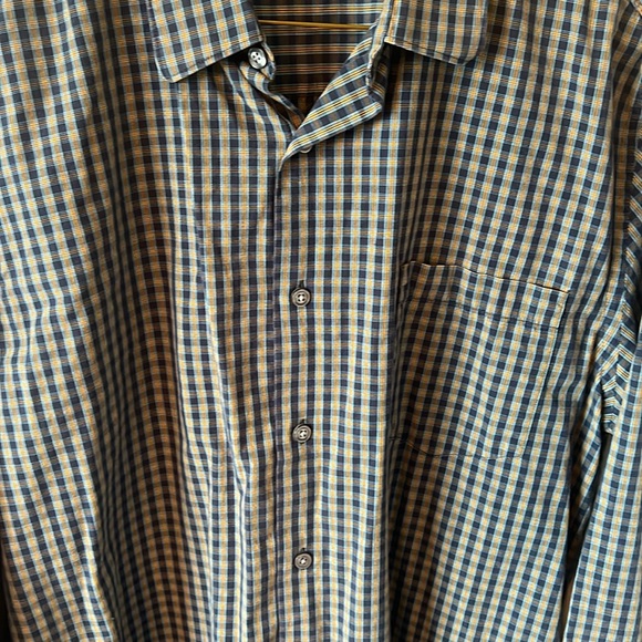Perry Ellis button down shirt long sleeve like new - Picture 5 of 9